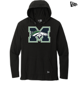 Marquette HS Boys Lacrosse Logo M - New Era Tri-Blend Hoodie
