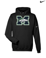 Marquette HS Boys Lacrosse Logo M - Nike Club Fleece Hoodie
