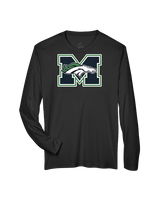 Marquette HS Boys Lacrosse Logo M - Performance Longsleeve