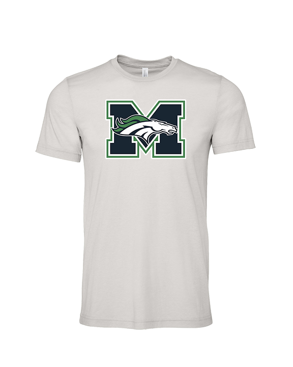 Marquette HS Boys Lacrosse Logo M - Tri-Blend Shirt