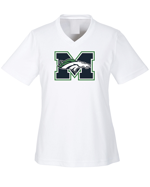 Marquette HS Boys Lacrosse Logo M - Womens Performance Shirt