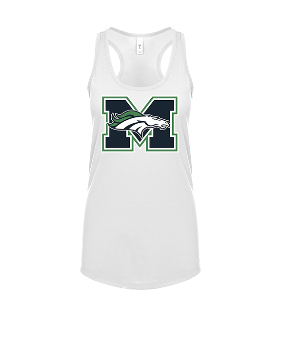 Marquette HS Boys Lacrosse Logo M - Womens Tank Top