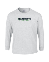 Marquette HS Boys Lacrosse Logo Sweatshirt - Cotton Longsleeve