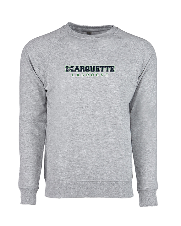 Marquette HS Boys Lacrosse Logo Sweatshirt - Crewneck Sweatshirt