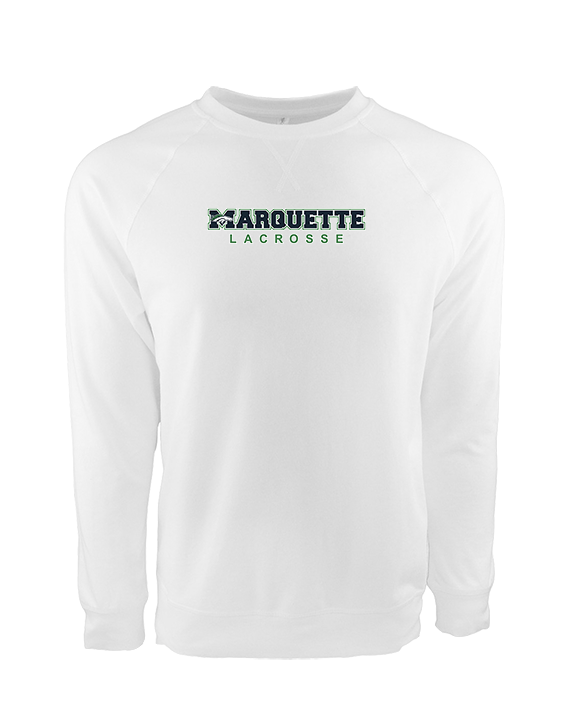 Marquette HS Boys Lacrosse Logo Sweatshirt - Crewneck Sweatshirt