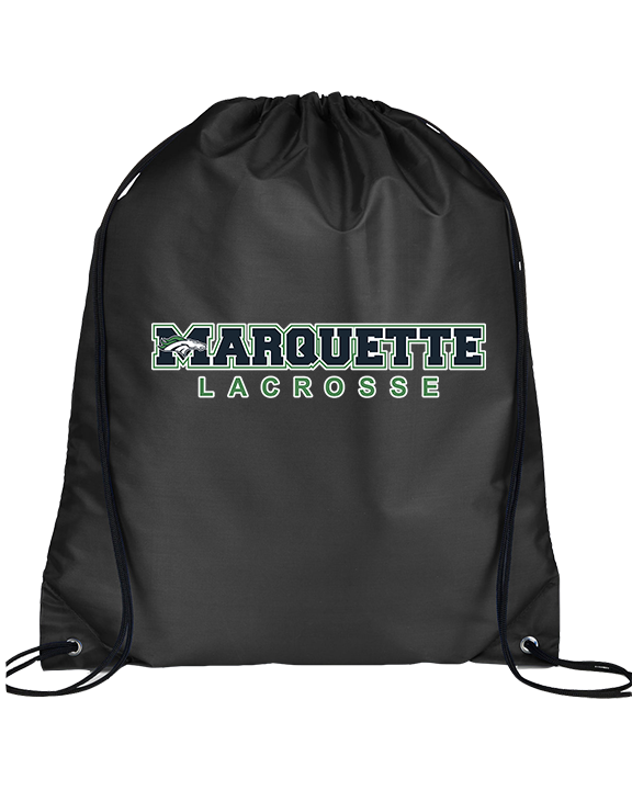 Marquette HS Boys Lacrosse Logo Sweatshirt - Drawstring Bag