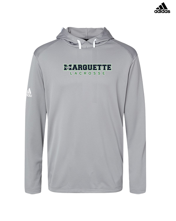 Marquette HS Boys Lacrosse Logo Sweatshirt - Mens Adidas Hoodie