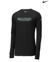 Marquette HS Boys Lacrosse Logo Sweatshirt - Mens Nike Longsleeve