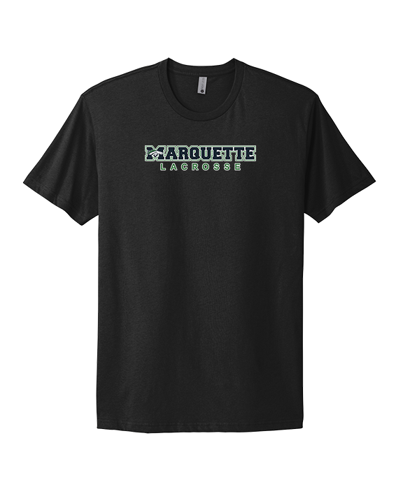 Marquette HS Boys Lacrosse Logo Sweatshirt - Mens Select Cotton T-Shirt