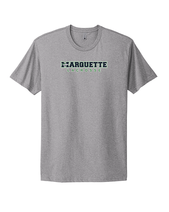 Marquette HS Boys Lacrosse Logo Sweatshirt - Mens Select Cotton T-Shirt