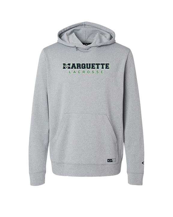 Marquette HS Boys Lacrosse Logo Sweatshirt - Oakley Performance Hoodie