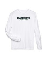 Marquette HS Boys Lacrosse Logo Sweatshirt - Performance Longsleeve