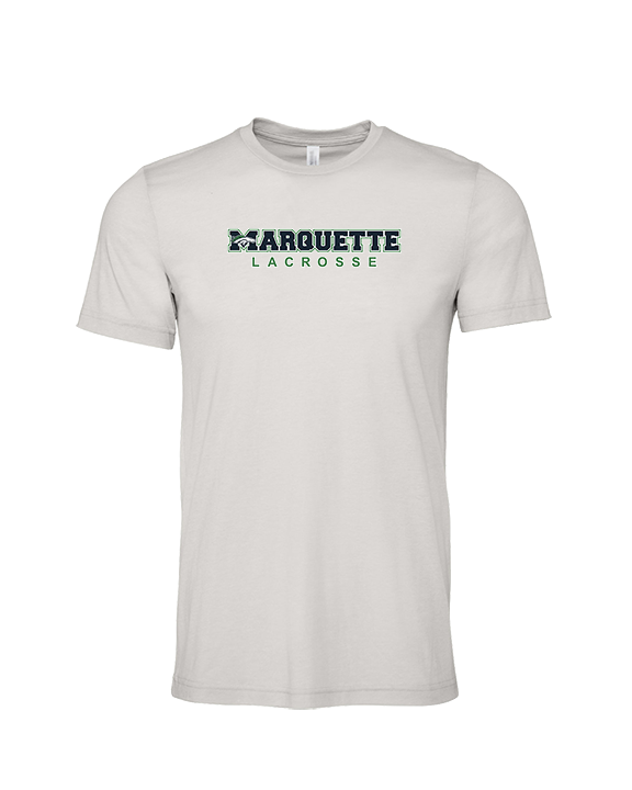 Marquette HS Boys Lacrosse Logo Sweatshirt - Tri-Blend Shirt