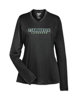 Marquette HS Boys Lacrosse Logo Sweatshirt - Womens Performance Longsleeve