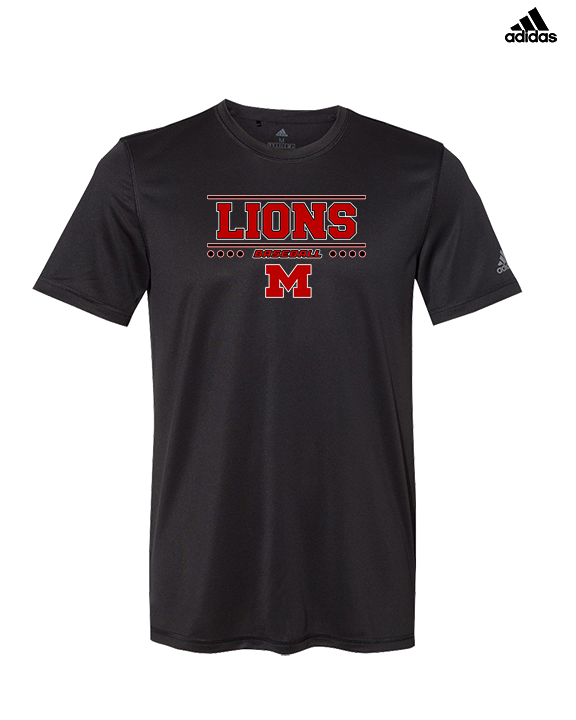 Marshall HS Baseball Border - Mens Adidas Performance Shirt