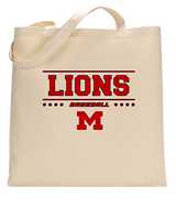 Marshall HS Baseball Border - Tote