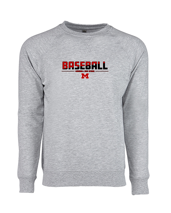 Marshall HS Baseball Cut - Crewneck Sweatshirt