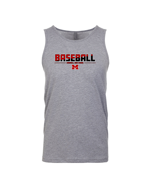 Marshall HS Baseball Cut - Tank Top