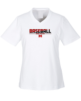 Marshall HS Baseball Cut - Womens Performance Shirt