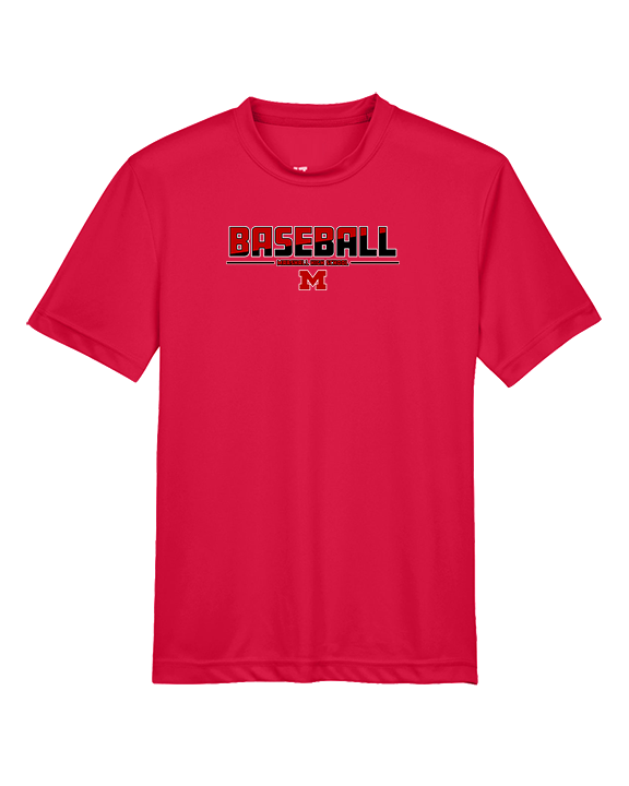 Marshall HS Baseball Cut - Youth Performance Shirt