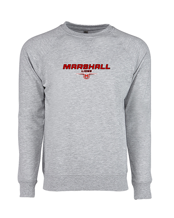 Marshall HS Baseball Design - Crewneck Sweatshirt