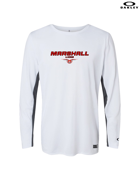 Marshall HS Baseball Design - Mens Oakley Longsleeve
