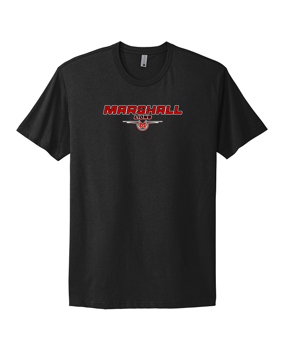 Marshall HS Baseball Design - Mens Select Cotton T-Shirt
