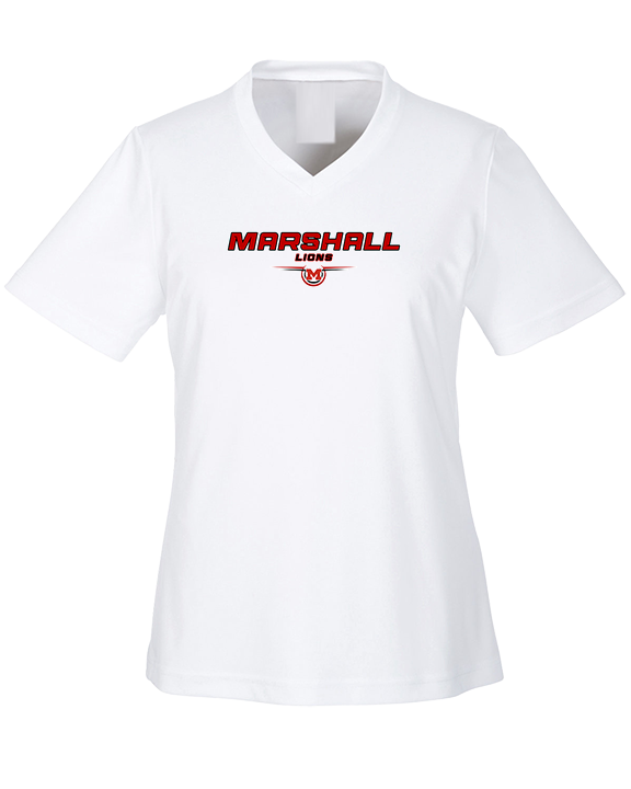 Marshall HS Baseball Design - Womens Performance Shirt