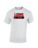 Marshall HS Baseball Pennant - Cotton T-Shirt