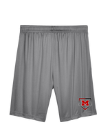 Marshall HS Baseball Plate - Mens Training Shorts with Pockets