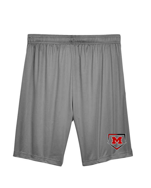 Marshall HS Baseball Plate - Mens Training Shorts with Pockets