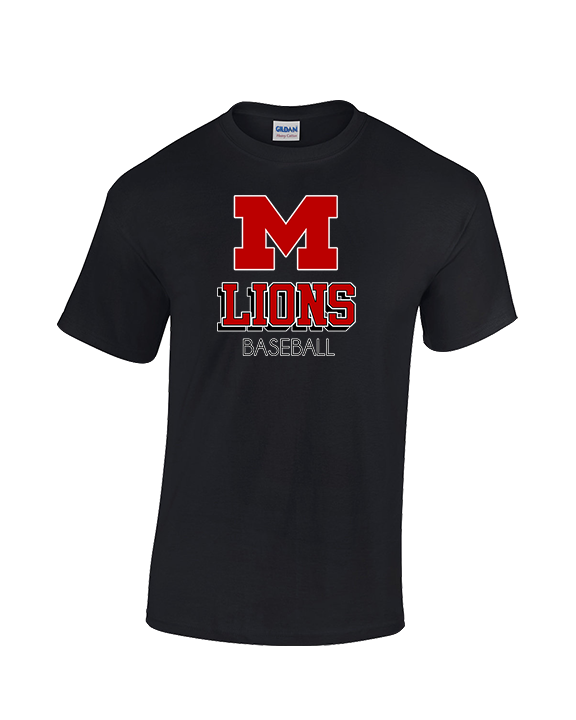 Marshall HS Baseball Shadow - Cotton T-Shirt