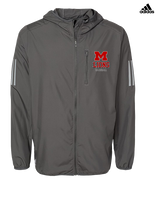 Marshall HS Baseball Shadow - Mens Adidas Full Zip Jacket