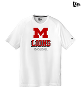 Marshall HS Baseball Shadow - New Era Performance Shirt