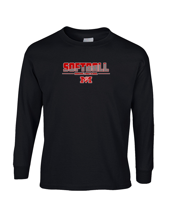 Marshall HS Softball Cut - Cotton Longsleeve