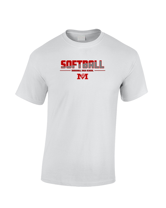Marshall HS Softball Cut - Cotton T-Shirt