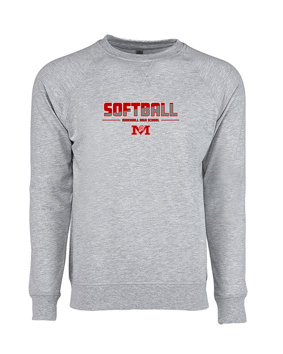 Marshall HS Softball Cut - Crewneck Sweatshirt