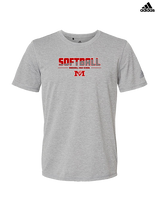 Marshall HS Softball Cut - Mens Adidas Performance Shirt