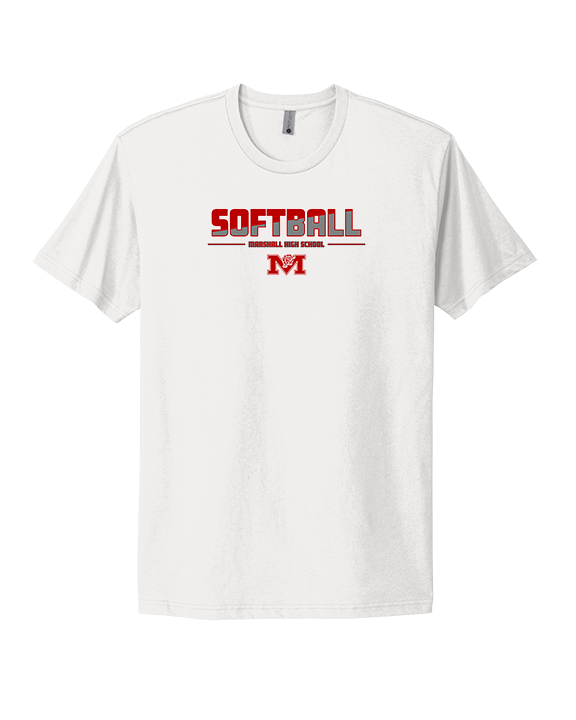 Marshall HS Softball Cut - Mens Select Cotton T-Shirt