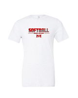 Marshall HS Softball Cut - Tri - Blend Shirt