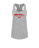 Marshall HS Softball Cut - Womens Tank Top