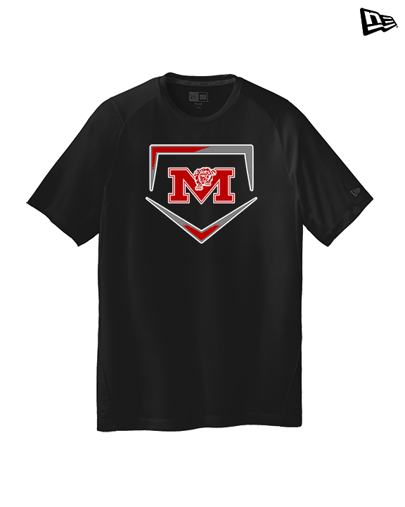 Marshall HS Softball Plate - New Era Performance Shirt