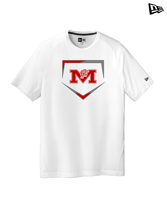 Marshall HS Softball Plate - New Era Performance Shirt