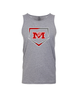 Marshall HS Softball Plate - Tank Top