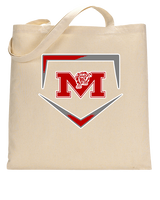 Marshall HS Softball Plate - Tote
