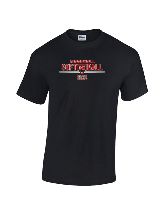 Marshall HS Softball Softball - Cotton T-Shirt
