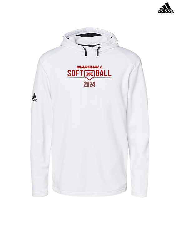 Marshall HS Softball Softball - Mens Adidas Hoodie