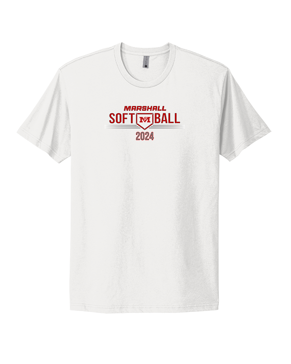 Marshall HS Softball Softball - Mens Select Cotton T-Shirt