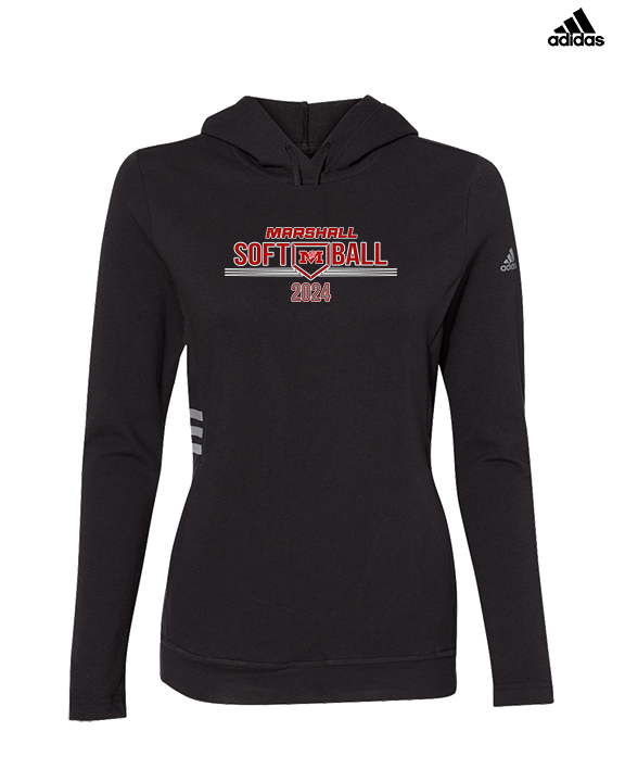 Marshall HS Softball Softball - Womens Adidas Hoodie