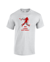 Marshall HS Softball Swing - Cotton T-Shirt